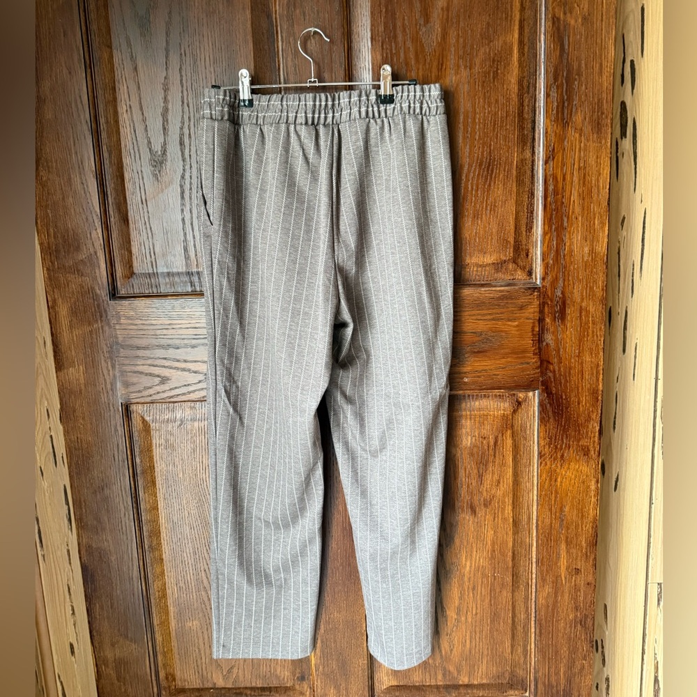 a new day women's Beige Pinstripe Dress Pants - Picture 4 of 4